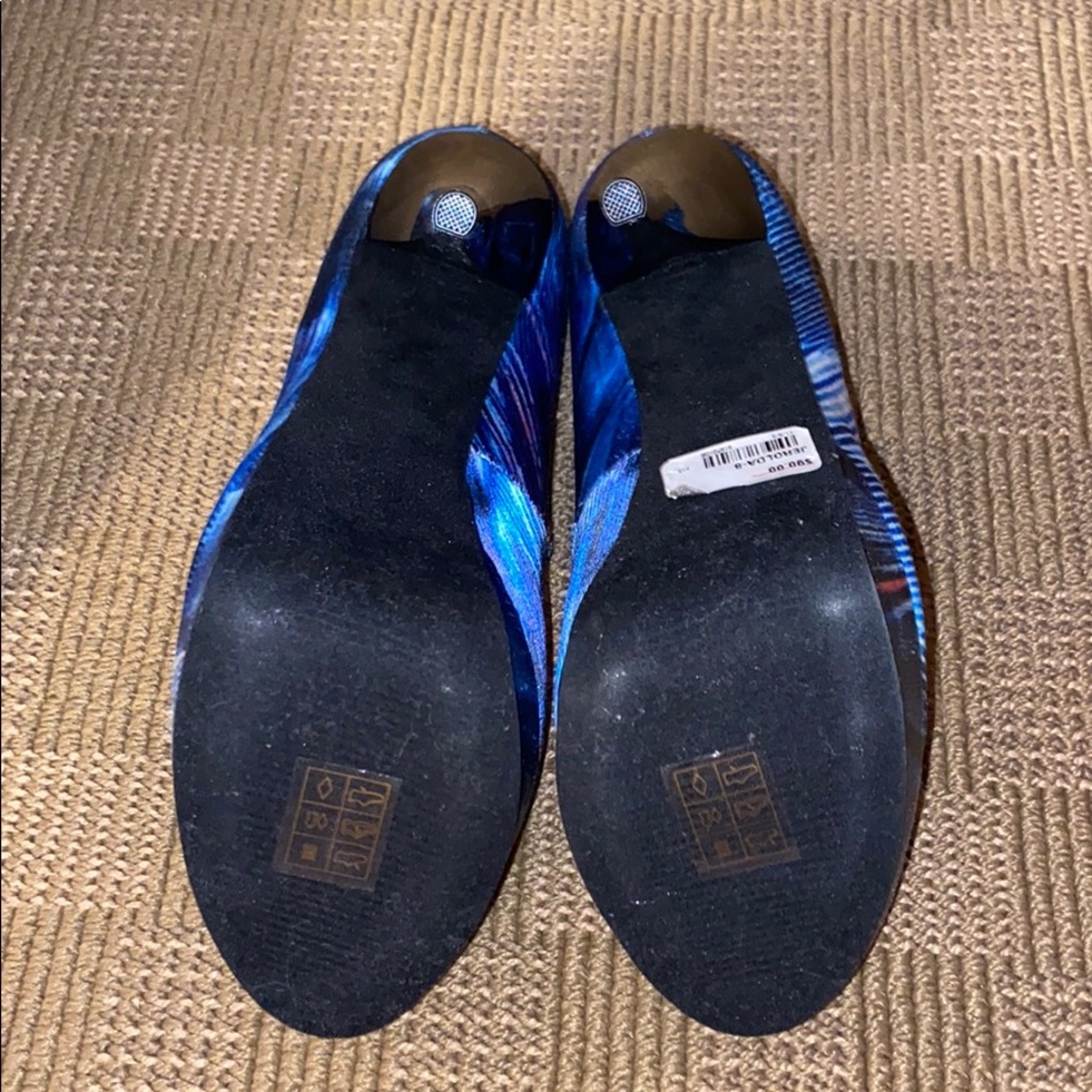 ALDO Jerolda Pumps Shoes Heels Size 7 Blue Multi - Picture 3 of 8